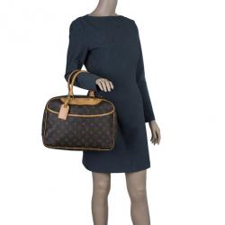 Pre Owned Louis Vuitton Monogram Canvas Deauville Bag