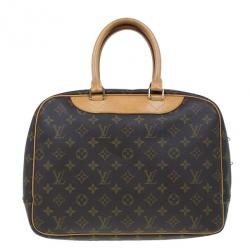 Pre Owned Louis Vuitton Monogram Canvas Deauville Bag