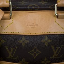 Pre Owned Louis Vuitton Monogram Canvas Deauville Bag