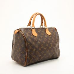 Pre Owned Louis Vuitton Monogram Canvas Speedy 30