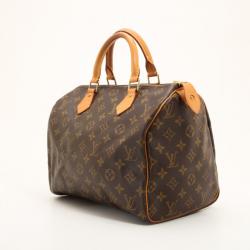 Pre Owned Louis Vuitton Monogram Canvas Speedy 30
