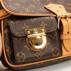 Pre Owned Louis Vuitton Monogram Canvas Hudson PM Shoulder Bag