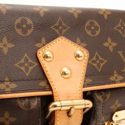 Pre Owned Louis Vuitton Monogram Canvas Hudson PM Shoulder Bag
