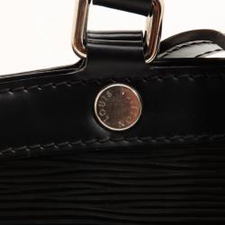 مملوكة مسبقًا Louis Vuitton Black Epi Leather Brea MM Satchel