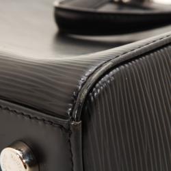 مملوكة مسبقًا Louis Vuitton Black Epi Leather Brea MM Satchel