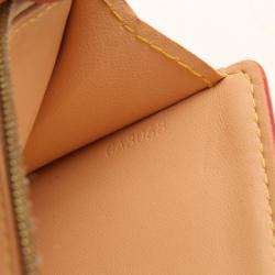 Pre Owned Louis Vuitton White Multicolore Alexandra Wallet