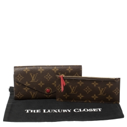 مملوكة مسبقًا محفظة لوى فيتون جوزفين كانفاس مونوغرامية 