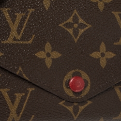 مملوكة مسبقًا محفظة لوى فيتون جوزفين كانفاس مونوغرامية 