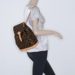 Pre Owned Louis Vuitton Monogram Canvas Montsouris PM Backpack 