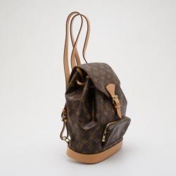 Pre Owned Louis Vuitton Monogram Canvas Montsouris PM Backpack 