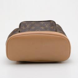 Pre Owned Louis Vuitton Monogram Canvas Montsouris PM Backpack 