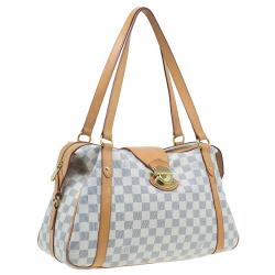 مملوكة مسبقًا حقيبة لوي فيتون ستريسا PM كانفاس دامييه أزور