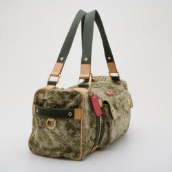 مملوكة مسبقًا Louis Vuitton Limited Edition Denim Monogramoflage Lys Duffel Bag