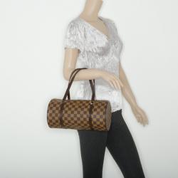 Pre Owned Louis Vuitton Damier Ebene Papillon 30 Handbag