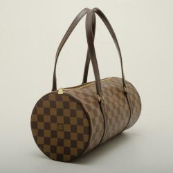 Pre Owned Louis Vuitton Damier Ebene Papillon 30 Handbag