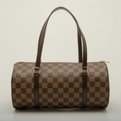 Pre Owned Louis Vuitton Damier Ebene Papillon 30 Handbag