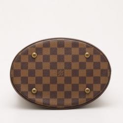 Pre Owned Louis Vuitton Damier Marais Bucket Bag  