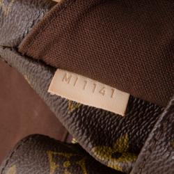 Pre Owned Louis Vuitton Menilmontant MM Messenger Bag 