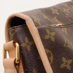 Pre Owned Louis Vuitton Menilmontant MM Messenger Bag 