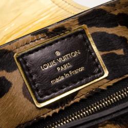 Pre Owned Louis Vuitton Monogram Leopard Polly Hobo