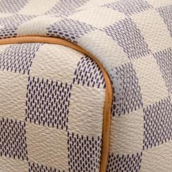 Pre Owned Louis Vuitton Damier Azur Speedy 30