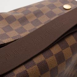 Pre Owned Louis Vuitton Damier Ebene Naviglio Messenger 