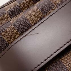 Pre Owned Louis Vuitton Damier Ebene Naviglio Messenger 