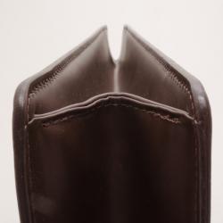 Pre Owned Louis Vuitton Dark Brown Epi Leather Sac Plat Tote