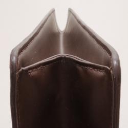 Pre Owned Louis Vuitton Dark Brown Epi Leather Sac Plat Tote