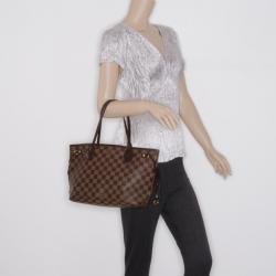 Louis Vuitton Damier Ebene Neverfull Tote 