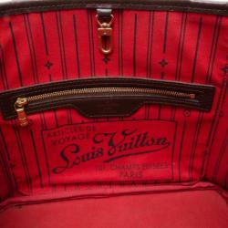 Louis Vuitton Damier Ebene Neverfull Tote 