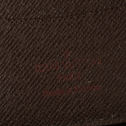 مملوكة مسبقًا Louis Vuitton Damier Ebene Canvas Zippy Wallet