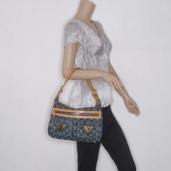 Louis Vuitton monogram stonewashed denim blue bum bag Body Bags Waist Bags  used