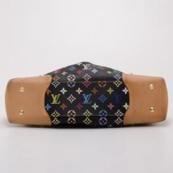 Pre Owned Louis Vuitton Black Multi Judy GM 