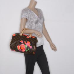 Pre Owned Louis Vuitton Ltd.ED Stephen Sprouse Roses Speedy 30