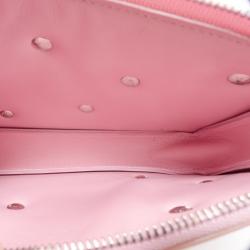 Pre Owned Louis Vuitton Ltd.Edition Pink Monogram Vernis Lexington Flower Pochette Bag 