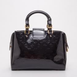 Pre Owned Louis Vuitton Navy Vernis Melrose Avenue