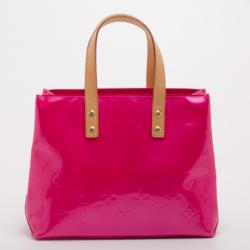 Louis Vuitton Hot Pink Monogram Vernis Leather Small Reade PM, Lot  #18027