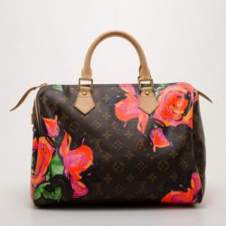 Pre Owned Louis Vuitton Ltd.ED Stephen Sprouse Roses Speedy 30