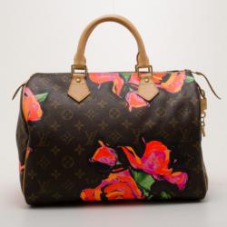 Pre Owned Louis Vuitton Ltd.ED Stephen Sprouse Roses Speedy 30
