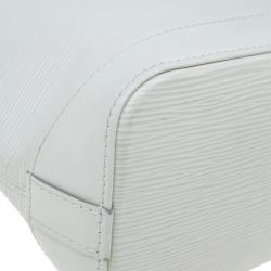 Pre Owned Louis Vuitton Ivory Epi Leather Lockit Tote