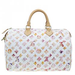مملوكة مسبقًا Louis Vuitton Watercolor Monogram Speedy 35
