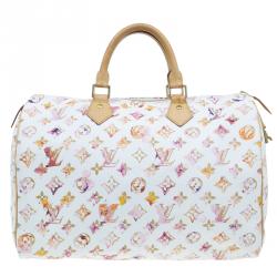 مملوكة مسبقًا Louis Vuitton Watercolor Monogram Speedy 35
