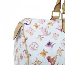مملوكة مسبقًا Louis Vuitton Watercolor Monogram Speedy 35