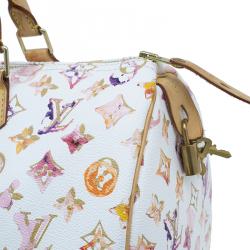 مملوكة مسبقًا Louis Vuitton Watercolor Monogram Speedy 35