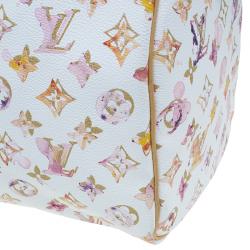 مملوكة مسبقًا Louis Vuitton Watercolor Monogram Speedy 35