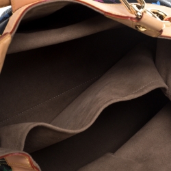 مملوكة مسبقًا Louis Vuitton Black Monogram Multicolore Canvas Ursula Bag