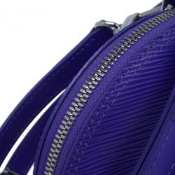 مملوكة مسبقًا Louis Vuitton Purple Epi Leather Alma PM