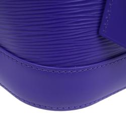 مملوكة مسبقًا Louis Vuitton Purple Epi Leather Alma PM