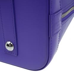 مملوكة مسبقًا Louis Vuitton Purple Epi Leather Alma PM